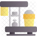Cleaning Cart Housekeeping Icon