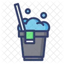 Cleaning Bucket Basket Icon