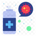 Cleaning Sanitizer Bottle Sanitizer Icon