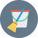 Cleaning Mop Bucket Icon