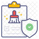 Cleaning Safety Clean Icon