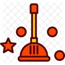 Cleaning Plumber Plunger Icon