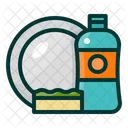 Cleaning Dish Wash Icon