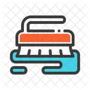 Cleaning Brush Service Icon