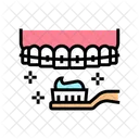 Cleaning Braces  Icon