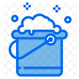 Cleaning Bucket  Icon