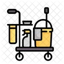 Cleaning Cart Icon
