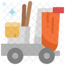 Cleaning Cart Housekeeping Service Icon