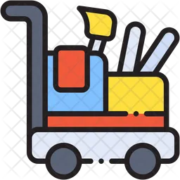 Cleaning Cart  Icon