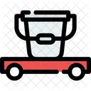 Cleaning Cart Janitor Icon