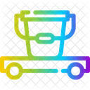 Cleaning Cart Janitor Icon