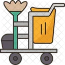 Cleaning Cart Housekeeping Trolley Housekeeping Icon