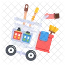 Cleaning Cart  Icon
