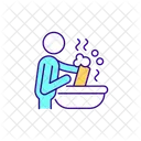 Cleaning cat litter box  Icon