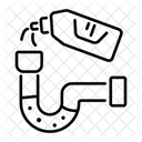 Cleaning Drain Duct Clogged Icon
