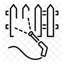 Cleaning Fence Barrier Barricade Icon
