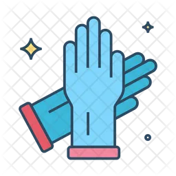 Cleaning Gloves  Icon