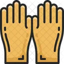 Cleaning Gloves Rubber Latex Icon