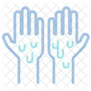 Cleaning Hand Washing Hand Wet Icon