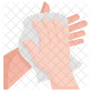 Hand Tissue Paper Icon