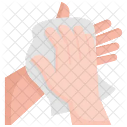 Cleaning hand  Icon