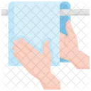 Hand Towel Hygiene Icon