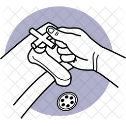 Cleaning Hands  Icon