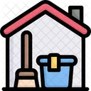 Cleaning home  Icon