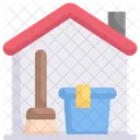 Cleaning home  Icon