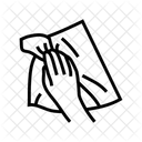 Cleaning Paper Towel Icon