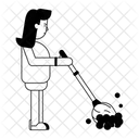 Cleaning Floor Cleaning Sweeping Icon