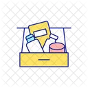 Cleaning In Bedroom  Icon