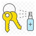 Disinfection Key Keys Icon