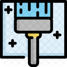 Cleaning Mirror  Icon