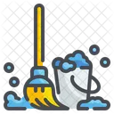 Cleaning Mop  Icon