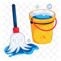 Cleaning Mop  Icon