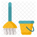 Cleaning Mop  Icon