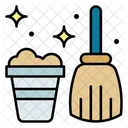 Cleaning Mop  Icon