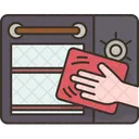 Cleaning Oven  Icon