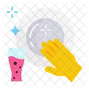 Cleaning plate  Icon