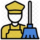 Cleaner Cleaning Housekeeping Icon
