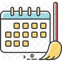 Cleaning schedule  Icon