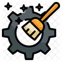 System Clean Cleaning Icon