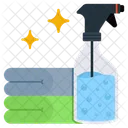 Cleaning Spray  Icon