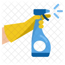 Cleaning Spray  Icon
