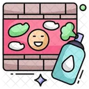 Cleaning Spray  Icon