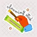 Cleaning Stick  Icon