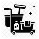 Cleaning trolley  Icon