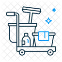 Cleaning trolley  Icon