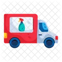 Cleaning Van Cleaning Tuck Cleaning Service Icon